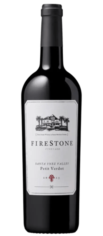 petit verdot 2023 santa ynez valley bottle shot