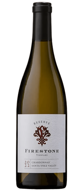 reserve chardonnay 2022 santa ynez valley bottle shot