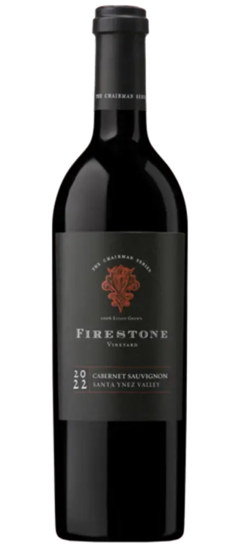 the chairman series cabernet sauvignon 2022 santa ynez valley bottle shot